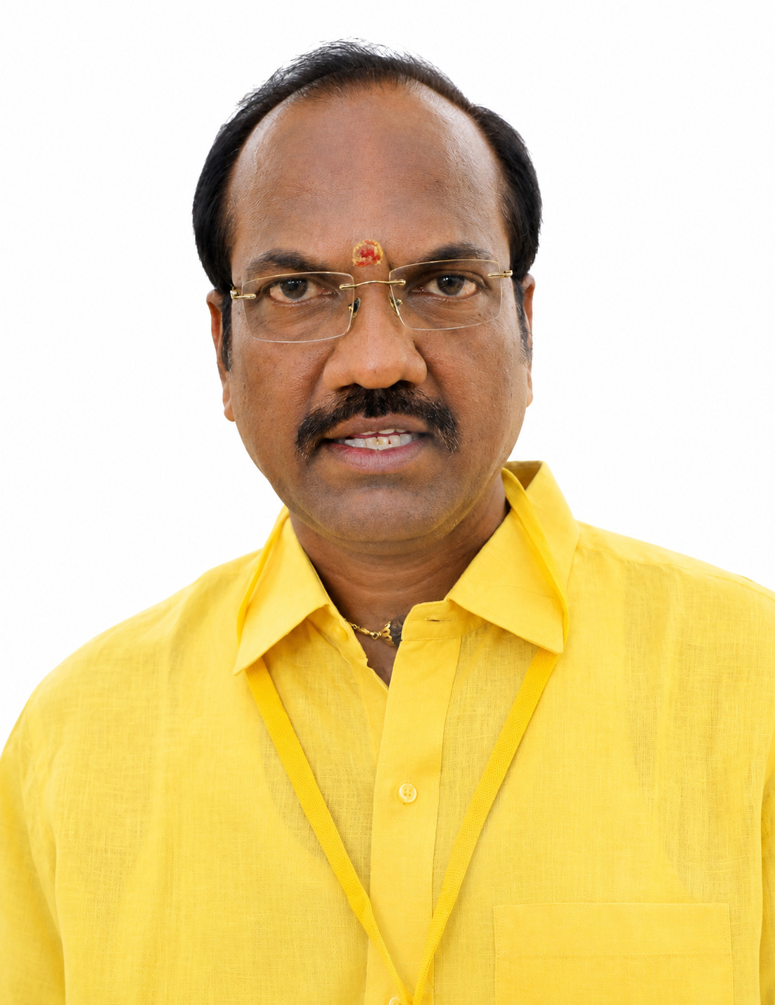 Badeti Radha Krishnayya, MLA for Eluru